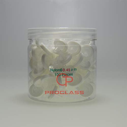 Proglass Syringe Filter 13mm 0.22um Nylon6,100pcs
