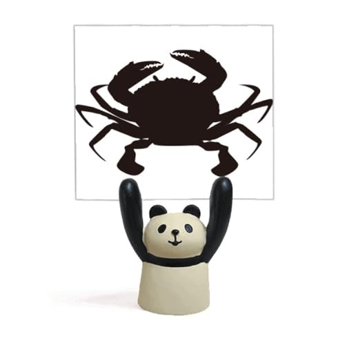 Support pour mémo et photos crabe noir pour décorer la chambre d'enfant