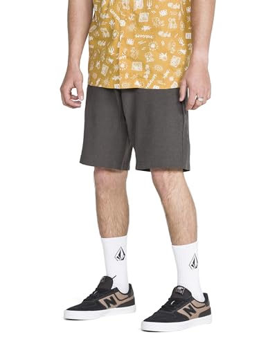 Image of Volcom Men's Kerosene 21 inch Hybrid Chino Shorts Quick-Dry Stretch Fabric