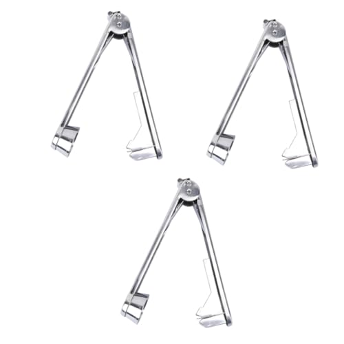 SOLUSTRE 3 pcs Stainless Steel Cherry Fruit Corer for Easy Removal of Cherry Cores Lightweight Kitchen Utensil and Easy to Clean Tool for Home Use