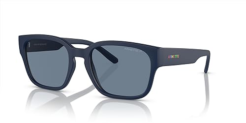 ARNETTE Man Sunglasses Matte Dark Blue Frame, Dark Blue Polarized Lenses, 54MM2