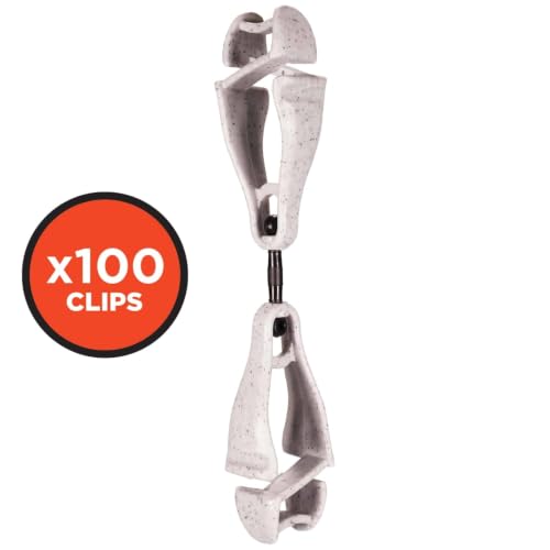 Image of Ergodyne Squids 3420 Swiveling Glove Clip Holder with Dual Clips