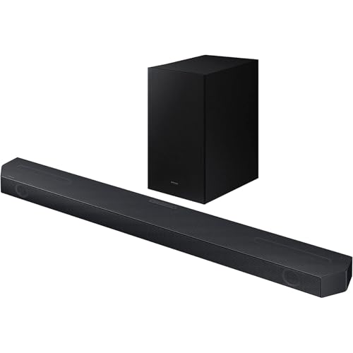Image of Samsung HW-Q600C 3.1.2ch Soundbar & Subwoofer with Dolby Bundle with Movies Streaming + Deco Gear 2X 4K HDMI 2.0 Cable w /Copper Conductors & CPS Exclusive 26 Month Protection Pack (BEACH-CPS-26500)