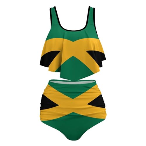 Zakqeik Australian Flag Plus Size Swimsuits for Women Tummy Control Two-Piece Bathing Suits Swimdress Swimwear4