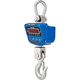 Global Industrial Heavy-Duty LED Digital Crane Scale w/Remote, 6,000 lb x 1 lb