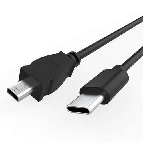 USB C to UC-E6 Photo Transfer Cord Compatible with Nikon D3300 D750 D5300 D7200 D3200, Coolpix B500, Select Coolpix & DSLR Camera Compatible with PC, iPhone 15, Android, MacBook with USB-C (1 FT)