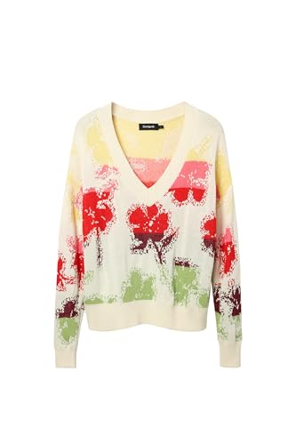 Image of Desigual Women's Woman Flat Knit Thin Gauge Pullover