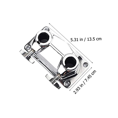 SOPORTE DE CLAMP DE TAMBOR DE DOBLE AGUJERO SUPVOX PARA PERCUSIÓN Y MONTAJE DE CENCERRO miniatura 6