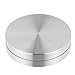 Hemoton In Lega di Alluminio Girevole del Basamento della Torta Lazy Susan Giradischi Cuscinetto Display Piatto Rotante per Monili Decorazione della Torta Forniture 80X17mm