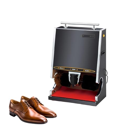 Cireuse à Chaussures Automatique avec Capteur D’Induction, Machine à Cirer électrique pour Chaussures Et Bottes, Mains Libres, Maison, Hôtel Ou...