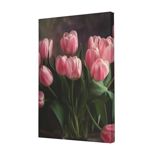 Toile de tulipes haute definition poster suspendu elegant de qualite superieure