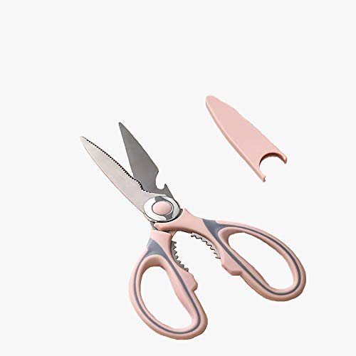 Kitchen ShearMulti-Purpos Stainless Steel ScissorsRust-Resistant Stainless Steel With Titanium Coated BladeHeavy Duty Shears for Chicken Poultry Fish Vegetables and BBQ