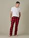 LAPASA PerfectSleep - Pijama de 100% Algodón Franela con Estampado Escocés para...