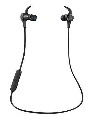 Optoma NuForce BE Live5 Ecouteurs Audiophiles Premium sans fil, avec micro, 8h d'autonomie, supporte AAC & aptX, Large Drivers Graphène 8mm compatible avec Android et ios.