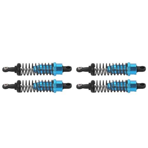 4 Piezas 1/16 Control Remoto para Coche Amortiguador Metal Amortiguador Suspensión Piezas Actualización para Coche RC 1:16 70mm