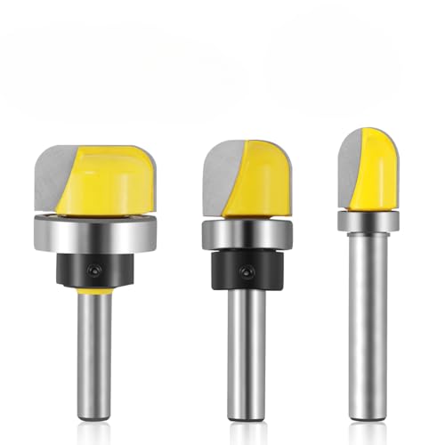 Kugelkopffräser 8mm Schaft - Vollhartmetall Fräser Für Holz CNC