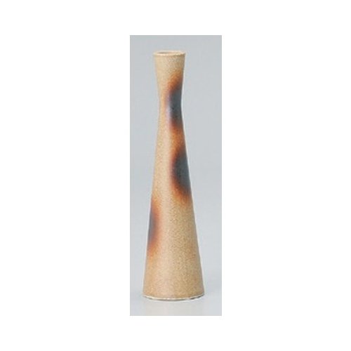 美濃伊賀　一輪挿し Amazon.co.jp: 美濃焼花瓶 伊賀吹一輪差し [5.3 x 20.5cm] インテリア