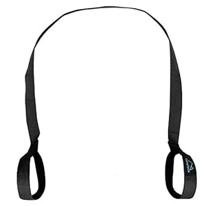 CampTeck Yoga Mat Strap polyester 180cm x 3.8cm adjustable durable shoulder yoga mat sling for Pilates, Exercises, Aerobics, Outdoor and Sports Mats