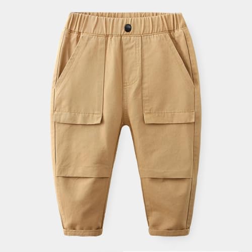 Toddler Boy Jogger Pants Boys Casual Pull on Pants Boy Sweatpants Elastic Waist Sport Pants with Pockets3