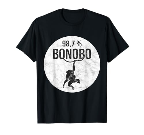 Affe Shirt Schimpanse Bonobo DNA T-Shirt