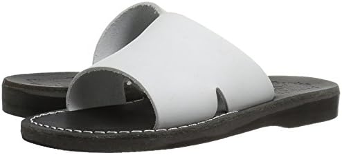 Bashan - Leather Slide Sandal - Womens Sandals White | Image 6