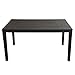 Produktbild Multistore 2002 Gartentisch Sumatra, Holzoptik, Kunststoff, Anthrazit, 138x78cm - Bistrotisch Beistelltisch Partytisch Balkontisch Campingtisch Mehrzwecktisch Balkonmöbel