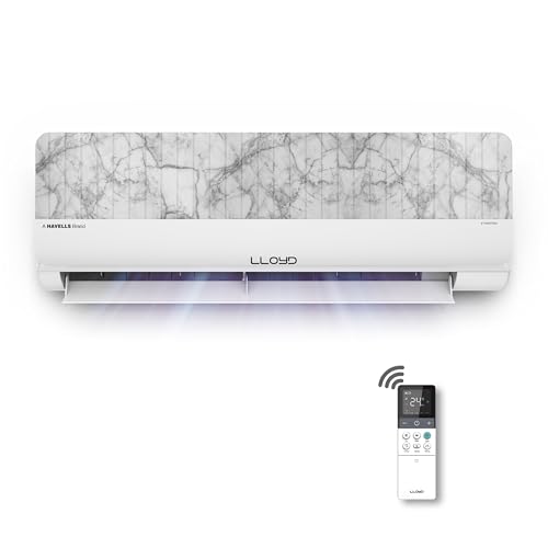 Image of Lloyd Stylus 1.5 Ton 3 Star Wi-Fi Inverter Split AC (6 in 1 Convertible, Changeable AC Panel, 100% Copper, Anti-Viral + PM 2.5 Filter, White & Grey, GLS18V3KONMY)