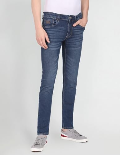 Image of U.S. Polo ASSN. Casual Mens Jeans - Skinny Fit Jeans for Men for Office & Regular Wear