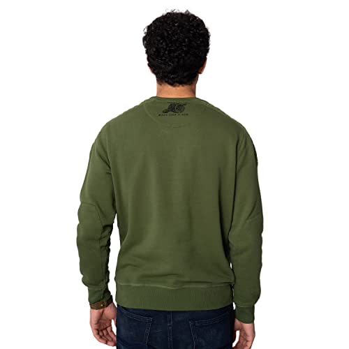 Image of ROYAL ENFIELD Carnival Sweatshirt Cypress (3XL) 48 Cm