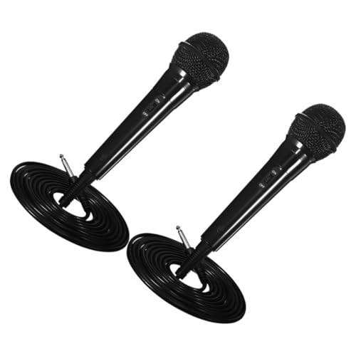 Micrófonos vocales dinámicos COOPHYA con cable de dos piezas y conector 6.5mm