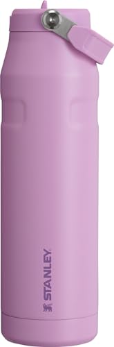 Image of Stanley IceFlow Flip Straw 2.0 Water Bottle 36 OZ | Built-In Straw with Larger Opening | Lightweight & Leak-Resistant | Insulated Stainless Steel | BPA-Free | Lilac