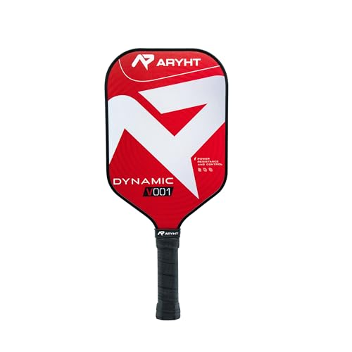 Aryht Dynamic V001 Pala Pickleball - Raqueta De Pickleball De Fibra De Vidrio, Nucleo 14mm Honeycomb Polimero Polipropileno, Grafito Texturizado Aryht Dynamic V001 Pala Pickleball - Raqueta De Pickleball De Fibra De Vidrio, Nucleo 14mm Honeycomb Polimero Polipropileno, Grafito Texturizado
