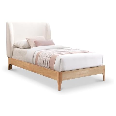 Meridian Furniture Ventura Cream Twin Bed Cover