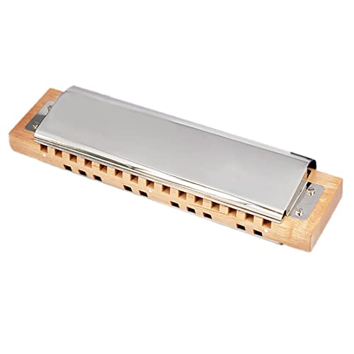 GHLhachuizi Harmonica basse 25 trous en bois pour instrument de musique professionnel - Les Beatles, Paul McCartney, John Lennon, RIngo Starr, George Harrison GHLhachuizi Harmonica basse 25 trous en bois pour instrument de musique professionnel – Image 5