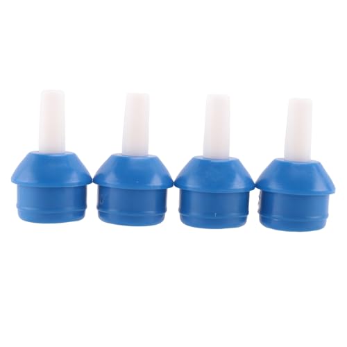Kqcibz 4PCS Desoldering Nozzle Sucking Vacuum Desoldering Nozzle Solder Sucker Hand Tool Desoldering Pump Replacement Tip, Blue