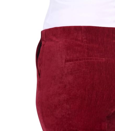 Hilary Radley Women's Mid-Rise Faux Suede Pull On Pants3