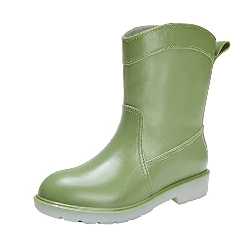 Harpily Women's Classic Boots Extra Comfortable Added Durability Premium Quality Womens Wellie Boots Ankle Length Wellingtons Boot Wellingtons for Women for Garden,Dog Walking