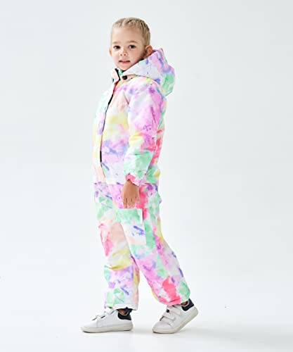 Image of M2C Boys Girls One Piece Snowsuit Winter Warm Ski Coveralls