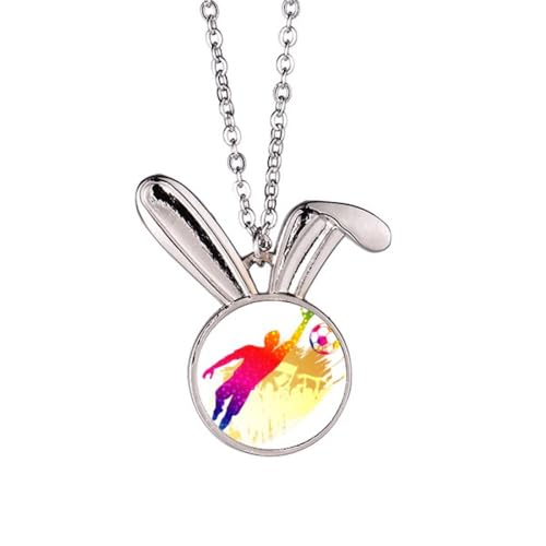 Collier lapin gardien de foot : l'idée cadeau idéale pour jeune footballeur
