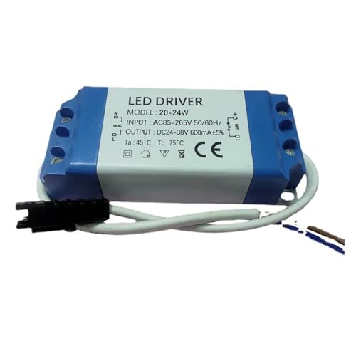 Pilote LED 20W isolé pour réparer un downlight clignotant et stabiliser la lumière