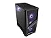 immagine 1msi Mag Forge 101M Mid-Tower - Case PC Gaming (3 x 120 mm RGB + 1 x 120 mm RGB Ventole Incluse, Pannello Vetro Templato, ATX, MATX, Mini-ITX, Nero