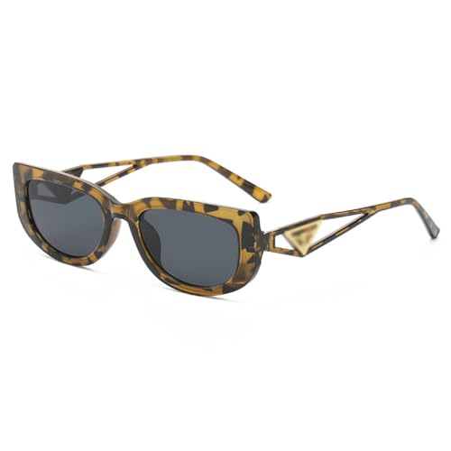 Lunettes de soleil oeil de chat au design vintage creux et finitions mode