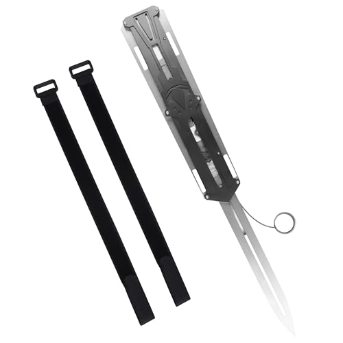 TeShoarud Full Metal Hidden Blade Replica 1:1 Wrist Blade for Cosplay