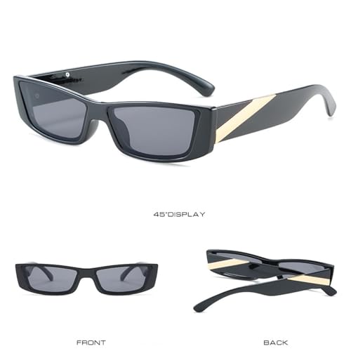 Small Frame Cat Eye Sunglasses Women Men Retro Eyewear Female Summer Traveling Shades Uv4003