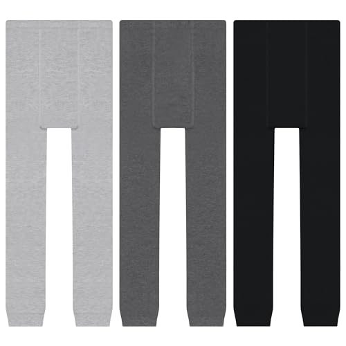 L&K-II 3er Pack Jungen Leggings Kinder Hosen Pants Schwarz Herbst...