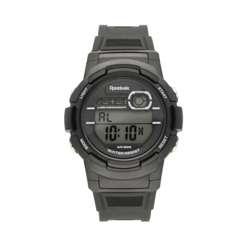 Opiniones de Reloj Reebok los mejores 10. 41 Reebok Watches Reloj con Correa de Silicon Negro para Hombre