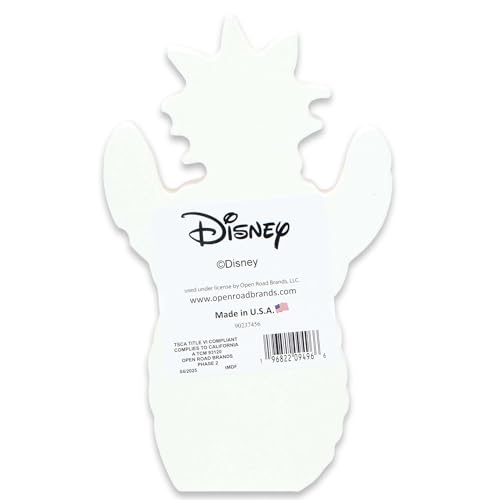 Image of Disney Lilo and Stitch Pineapple Shelf Sitter Decor | Fun Stitch Wood Block Tabletop Decoration for Home or Office