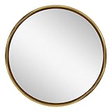 Wall Mirror Gold Metal Frame