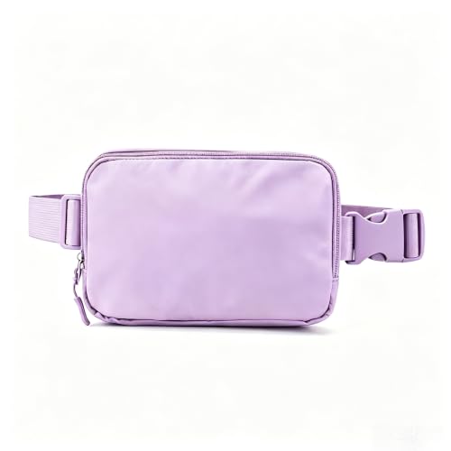 Image of Belt bag Fanny pack crossbody bags for women Everywhere belt bag (light purple)