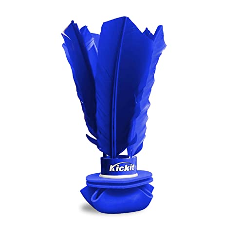 Kickit | The Original Birdie Soccer Trainer | Play Outdoors Indoors or Backyard Beach or Tailgate All Ages Fun & Travel Friendly (Blue)